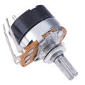5PCS Switch Carbon Potentiometer B500K WH138-4 Ohm Single Linear With Switch. 