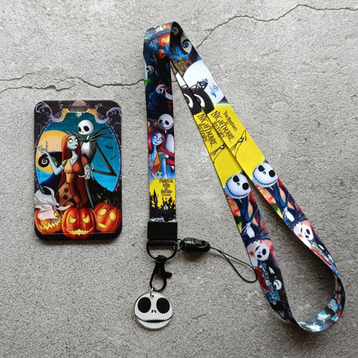 The%20Nightmare%20Before%20Christmas%20ID%20Badge%20Holder%20Lanyards%20Pendant%20Door%20Card%20Holders%20Neck%20Strap%20Jack%20Skell%20Keychain%20Credential%20-%20Image%207