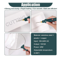 Hot Wire Foam Cutter Kit with Temperature Controller,100-240V/24W Electric Cutting for Art Craft EVA Foam CarvingUS Plug.