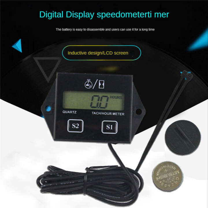Digital%20Display%20Tachometer%20Timer%20Engine%20Tach%20Hour%20Meter%20Gauge%20Inductive%20Car%20Stroke%20Engine%20LCD%20Display%20for%20Car%20Motor%20Boat%20-%20Image%204