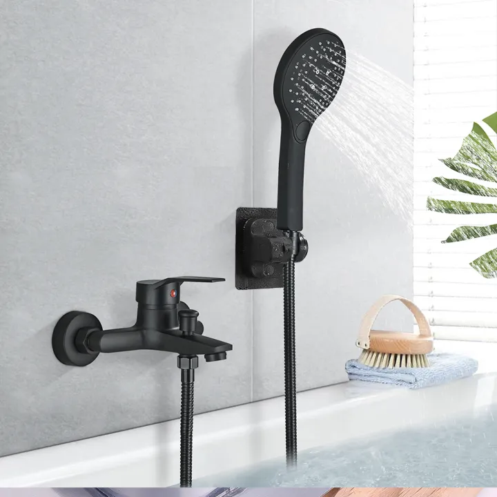 Non%20Punching%20Bathroom%20Handheld%20Shower%20Stand%20ABS%20Adjustable%20No%20Drilling%20Wall%20Mount%20Bracket%20-%20Image%205