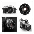 TTArtisan 25mm F2.0 APS-C MF Portrait Photography Camera Lens for Sony A6000 A7RIII A7S Fuji XT30 XT-100 Nikon ZFC Z5 M43 Mount. 