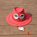 One Piece Portgas D Ace Hats Anime Cosplay Cowboy Cap for Men Women Children. 
