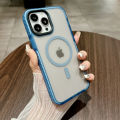 HODON Luxury Matte Clear Candy Magnetic for Magsafe Case For iPhone 17 16 15 14 13 12 11 Pro Max 14 15 16 Plus Cases Translucent Wireless Charging Armor Hard Phone Cover. 