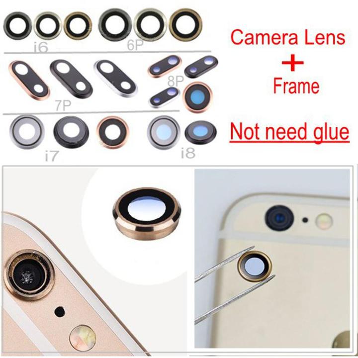 1pcs Back rear Camera Lens for iPhone 6S 6P 6s Plus 6SP X