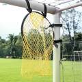 Football Goal Target Practice Net 20inch Diameter Accessories Easily Detach for Accuracy Training.