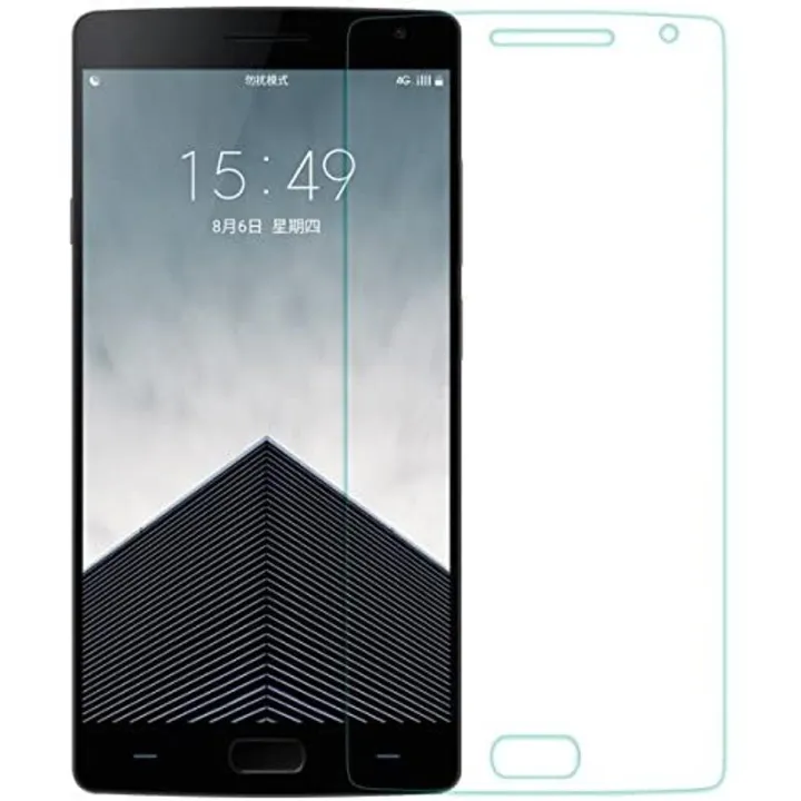OnePlus 2 Perfect Protection Tempered Glass Compatible With Screen Protector 2.5D -Transparent