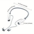 Hanging Neck Headset, Wireless Headphones, Intelligent Noise Cancellation, Long Standby, Heavy Bass Earphone, Stereo , Type-c Fast Charging, Can Insert TF Card, For Running / Biking / Gym Exercise.A Must-have For Gift-giving.