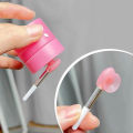 1PC Silicone Lip Balms Lip Mask Brush with Sucker Dust Cover Makeup Brushes Luolong. 