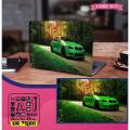 BMW Car Design Laptop Sticker. 