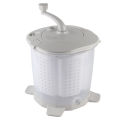 Andarm Mini Portable Washing Machine 2 In 1 Hand Operated Cranking Mini Washer. 