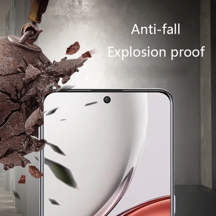 (1PCS)Biruiqu%20For%20Honor%20X9D%209H%202.5D%20Full%20Cover%20Tempered%20Glass%20Screen%20Protector%20Film%20Black%20-%20Image%204