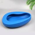 Portable Bedpan Lightweight Smooth Contoured Durable Stable Bed Pan for Elderly Female Male. 