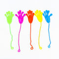 (New)Platic Elaticity Flexible tretchable ticky Palm Climbing Wall Creative ricky toy.