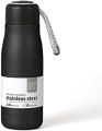 Water Bottles with Portable Lid, BPA Free, Hydro Insulated Thermal Flask for Hot or Cold Drinks 350 ML - Stainless Steel Metal Reusable Water Bottle.