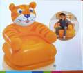 INTEX Inflatable Kids Happy Animal Teddy Air Chair with Hand Air Pump Inflatable Sofa/ Chair.