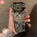 Luxury One Piece Cool Zoro Luffy Case For Redmi 13C A1 12C 9A 12 10A 9 10C A2 9T 9C NFC Note 13 11s 11 10 9 12 10s 8 Pro Max Poco M3 X6 M6 C55 Mi 12 11 Lite Plating Metal Soft Case. 