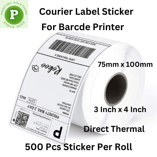 Courier%20Label%20Sticker,%20Shipping%20Label%20Sticker%201%20Roll,%2075mm%20x%20100mm,%20(3%20Inch%20X%204%20Inch),%20DT,500%20PCS%20Per%20Roll%20-%20Image%202