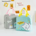 HAOS New Cartoon Insulated Lunch Bag Zipper Lunch Bag Bag Aluminum Film Thickened Large Capacity Portable Lunch Box Bag n. 