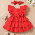 Baby Girl Dress Summer Kids Casual  Party Dresses0-7 years. 