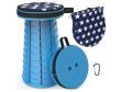 Outdoor Rainbow Folding Stool Portable Chair Adjustable Rainbow Retractable Stool Fishing Retractable Folding Stool Furniture.