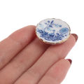 15Pcs 1:12 Dollhouse Miniature Tableware Porcelain Ceramic Tea Cup Set. 