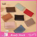(New)Trendygirl lim Wallet Lychee Pattern Minimalit Wallet Coin Pure Money Cae.