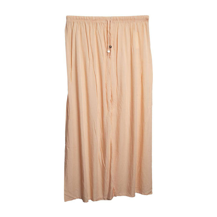 Cream Linen Scart Palazzo For Women