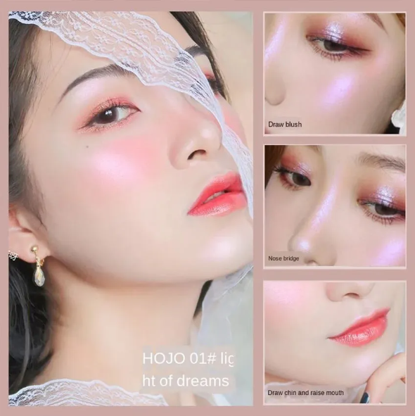 HOJO%20Highlighter%20Makeup%20Shimmer%20Powder%20Highlighter%2010gm%20Pink,%20Golden,%20Silver%20Shade%20Palette%20Base%20Illuminator%20Highlight%20Face%20Contour%20-%20Image%204