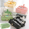 8 Layers Pencil Case Stationery Storage Bag Large Capacity Bag Students Stationery Large-capacity Pen Bag Pencil Case Large Opening Pencil Bag.