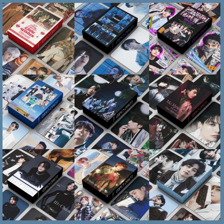 55pcs/box Kpop BTS Album Photo Cards Lomo Card Photocard postcard