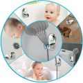 2X 5 Mode Angle Adjustable Shower Head Holder, Super Power Vacuum Suction Cup Handheld Shower Bracket. 