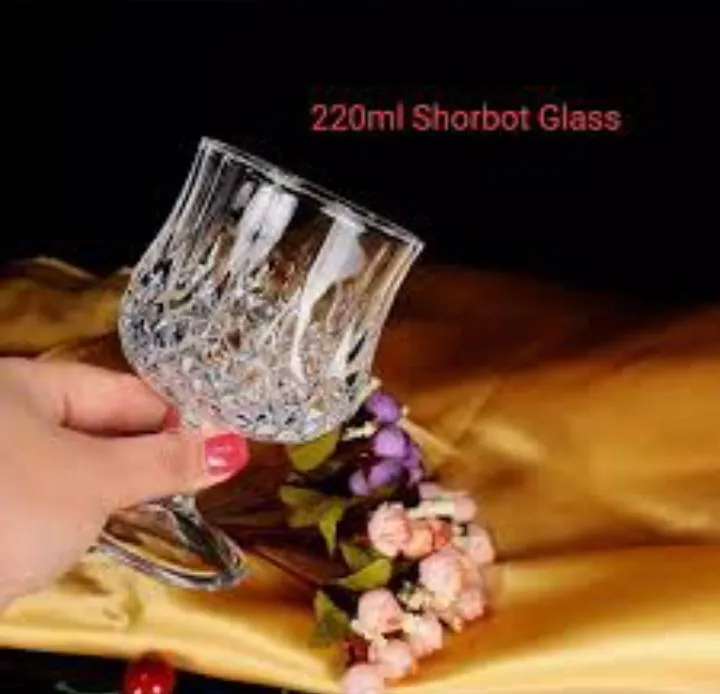 Crystal%20Clear%20transparent%20Beautiful%20unique%20design%20Water%20/Drinking%20/Coke%20/%20Sorbat/Milk/%20Lassi/%20premium%20glass%20Set%206%20Pieces%20-%20Image%205