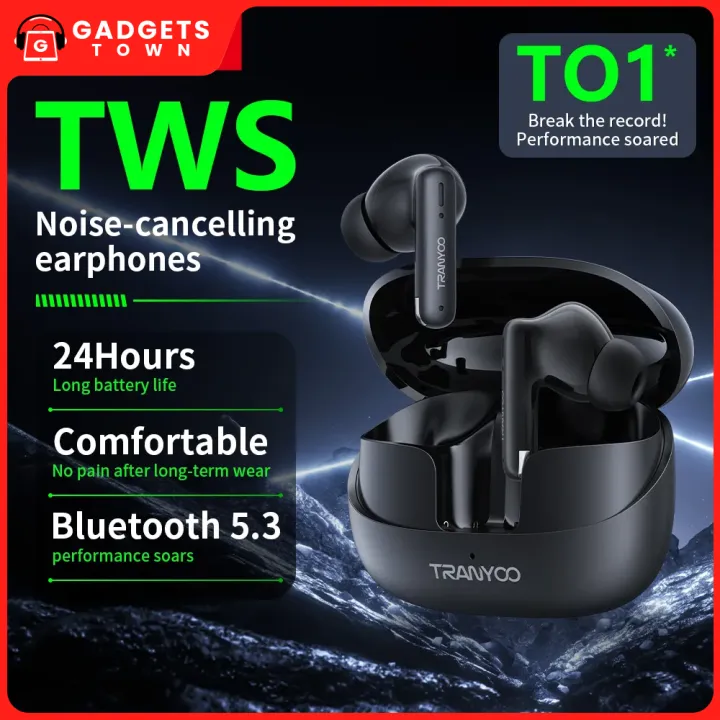 TRANYOO%E2%80%AFT%E2%80%91M26%E2%80%AFTWS%20%7C%20Bluetooth%E2%80%AF5.3%20%7C%20IPX5%20Waterproof%20%7C%20Touch%20Control%20%7C%20Noise%20Reduction%20Mic%20%7C%2020%E2%80%AFh%20Playtime%20%7C%20Bangladeshi%20Affordable%20Wireless%20Earbuds%20-%20Image%203