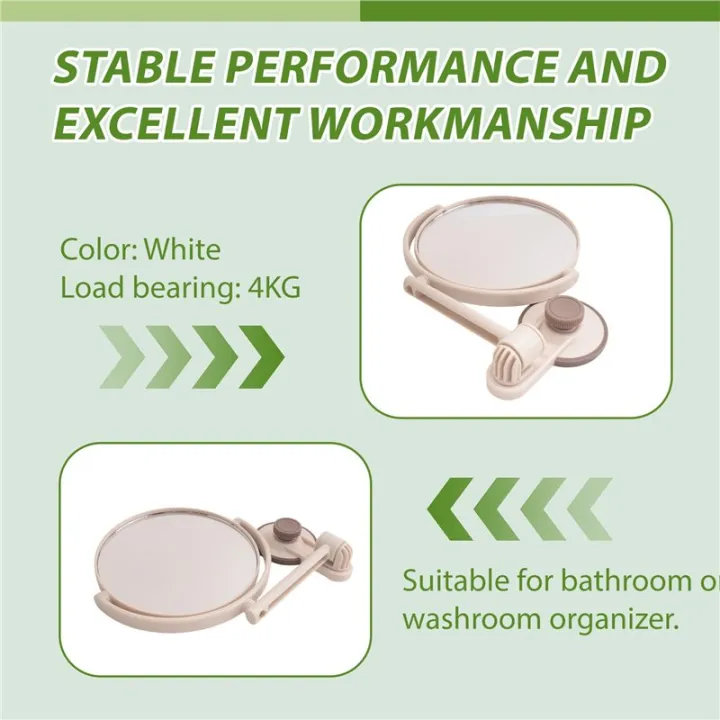 Bath%20Mirror%20Cosmetic%20Mirror%201X/3X%20Magnification%20Suction%20Cup%20Adjustable%20Makeup%20Mirror%20Double-Sided%20Bathroom%20Mirror%20-%20Image%207