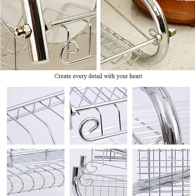 Stainless%20Steel%202%20Tier%20Dish%20Rack%20Dish%20Drain%20Rack%20Drying%20Rack%20Dish%20Drainer%20Rack%20Dish%20Racks%20for%20Kitchen%20Counter%20-%20Image%204