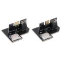 NAMUNY 2X SD2SP2 Pro SD Card Adapter Load SDL Micro-SD Card TF Card Reader for Nintendo Gamecube NGC NTSC Serial Port 2. 