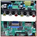 Universal Combo LED TV Controller Board 21~28 inch TV Panel Built in Power Board and Back light driver similar TP.V56.PA671 U67PA671 T.R67.875. 