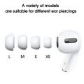 Replacement Eartips For AirPods Pro 1st 2nd Ear Tips Buds Silicone Rubber Eartips Earbuds Cap Gel Accessories XS/S/M/L White JokeT. 
