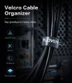 FLOVEME Velcro Strap Cable Management with data cable anti-winding finishing storage. 