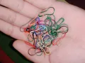 Safety Pins 100 PCS Small Pretty Colourful Safety Pins. 