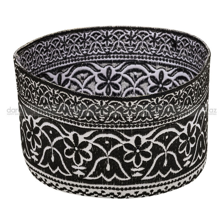 Black Islamic Tupi for man Namaz