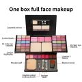 Fashion 49 Color Eyeshadow Palette Set Makeup Set Full Kit 36 Eye Shadow + 8 Lip Gloss +3 Blush +2 Power with Make Up Brush Puff Lateil. 