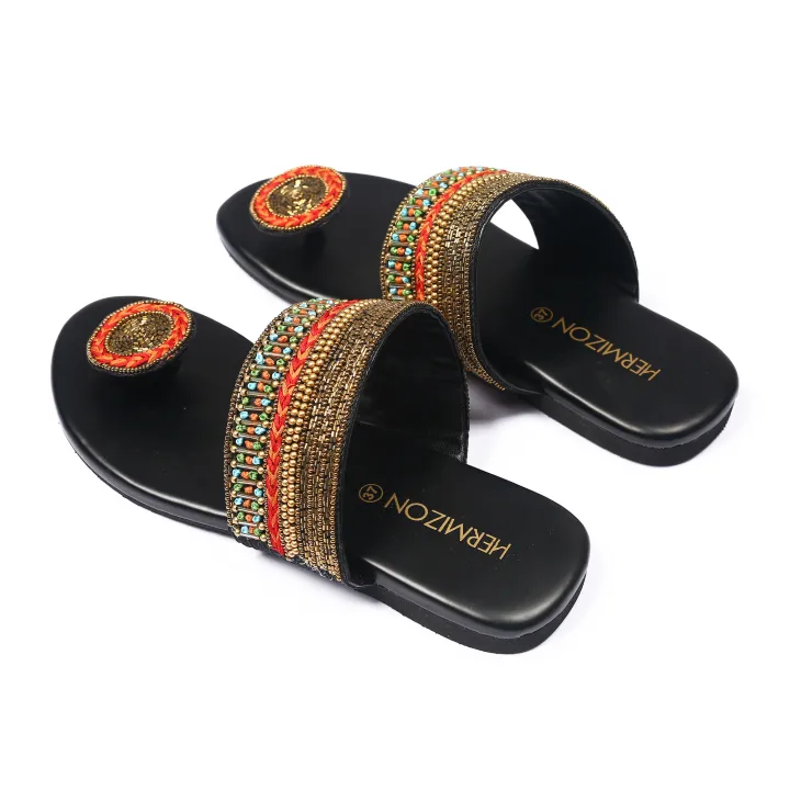 Lilaboti%20Handcrafted%20with%20beads%20Flat%20Sandal%20for%20Women%20Customized%20-%20Image%206