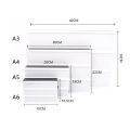 A4 A5 A6 Size LED Combination Night Light Box Lamp DIY Black/Colorful Letters Cards USB AA Battery Cinema Lightbox White Pink. 
