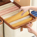 PRODUCTEI Clothes Storage Box - Home Drawer Wardrobe Layered Storage Box Clothes Trousers Fabric Folding Organiser. 
