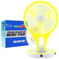 Rechargeable Folding Fan Mini fan With LED Light - MOCHO JR5580.