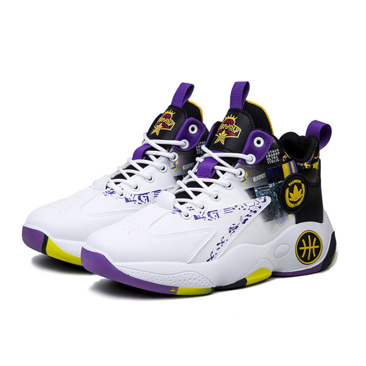 Men's Shoes Summer Breathable Sports Student Sneakers Autumn Youth Sports Running Student High-Top Height Increasing Basketball Fashion Shoes