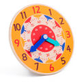 Children's Wooden Clock Baby Time Early Cognitive Education Educational Toys 2-5 Year-Old Digital Clock Teaching Aids Wholesale. 