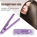 MIni Hair Straightener for Girls Hair Iron Straightening Irons Hair Curler Portable Flat Iron for Women Hair Wave.